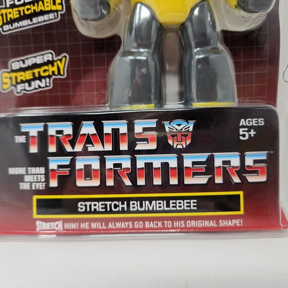 Transformers Stretch Armstrong Bumblebee Stretchable Figurine Ages 5+ - Picture 3 of 8
